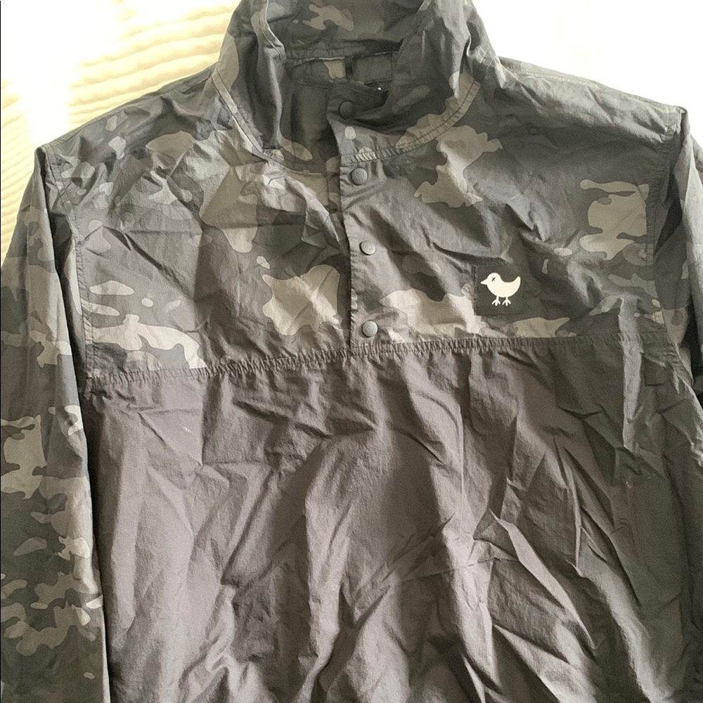 Bad Birdie Men's Black Camo Jacket